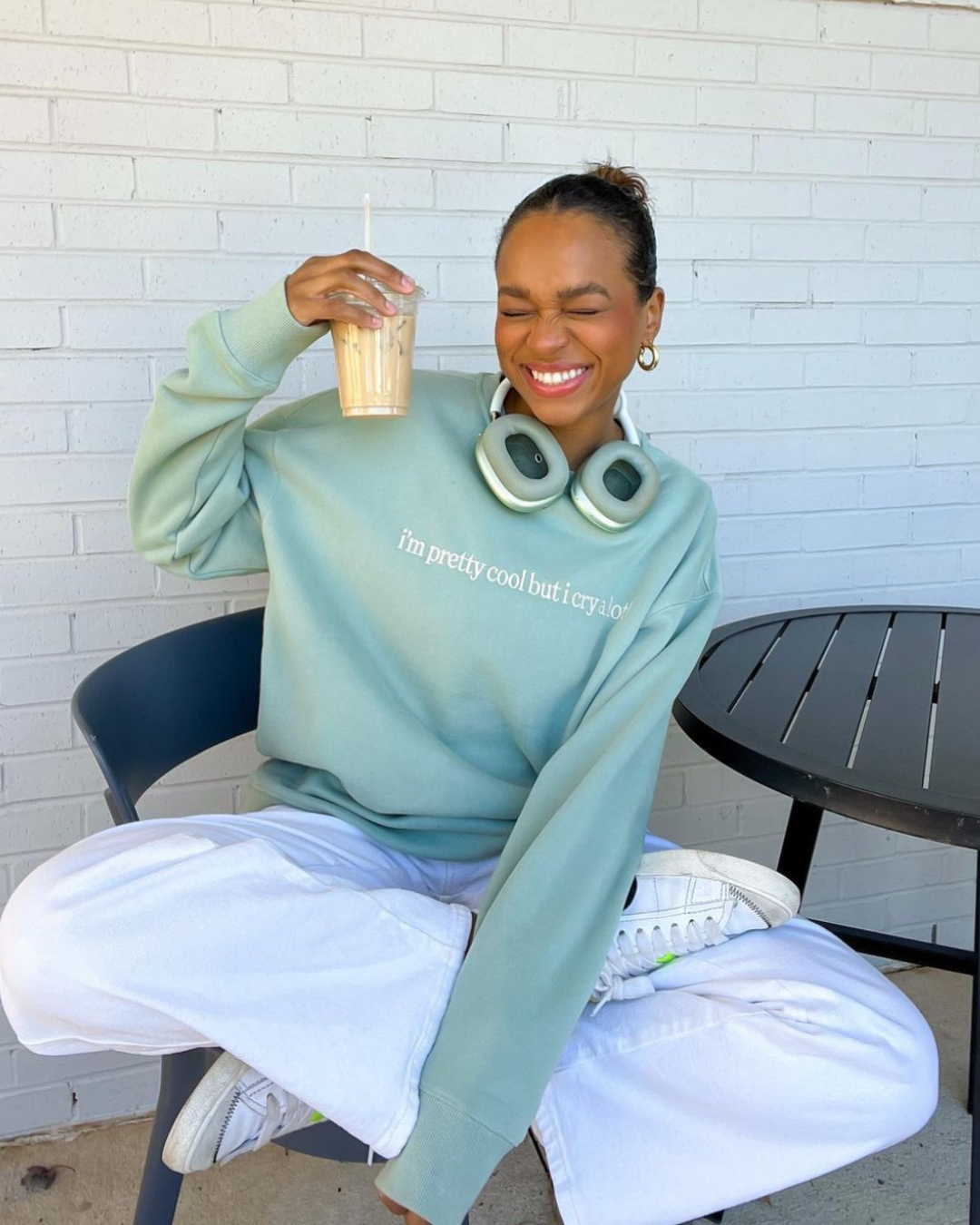 Cry A Lot! (wipe tears here) Crewneck