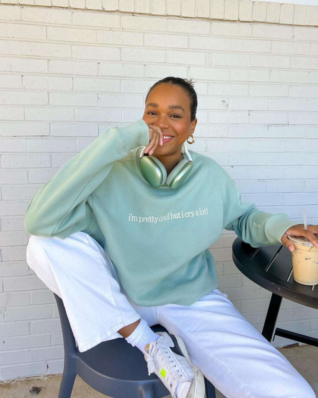 Cry A Lot! (wipe tears here) Crewneck