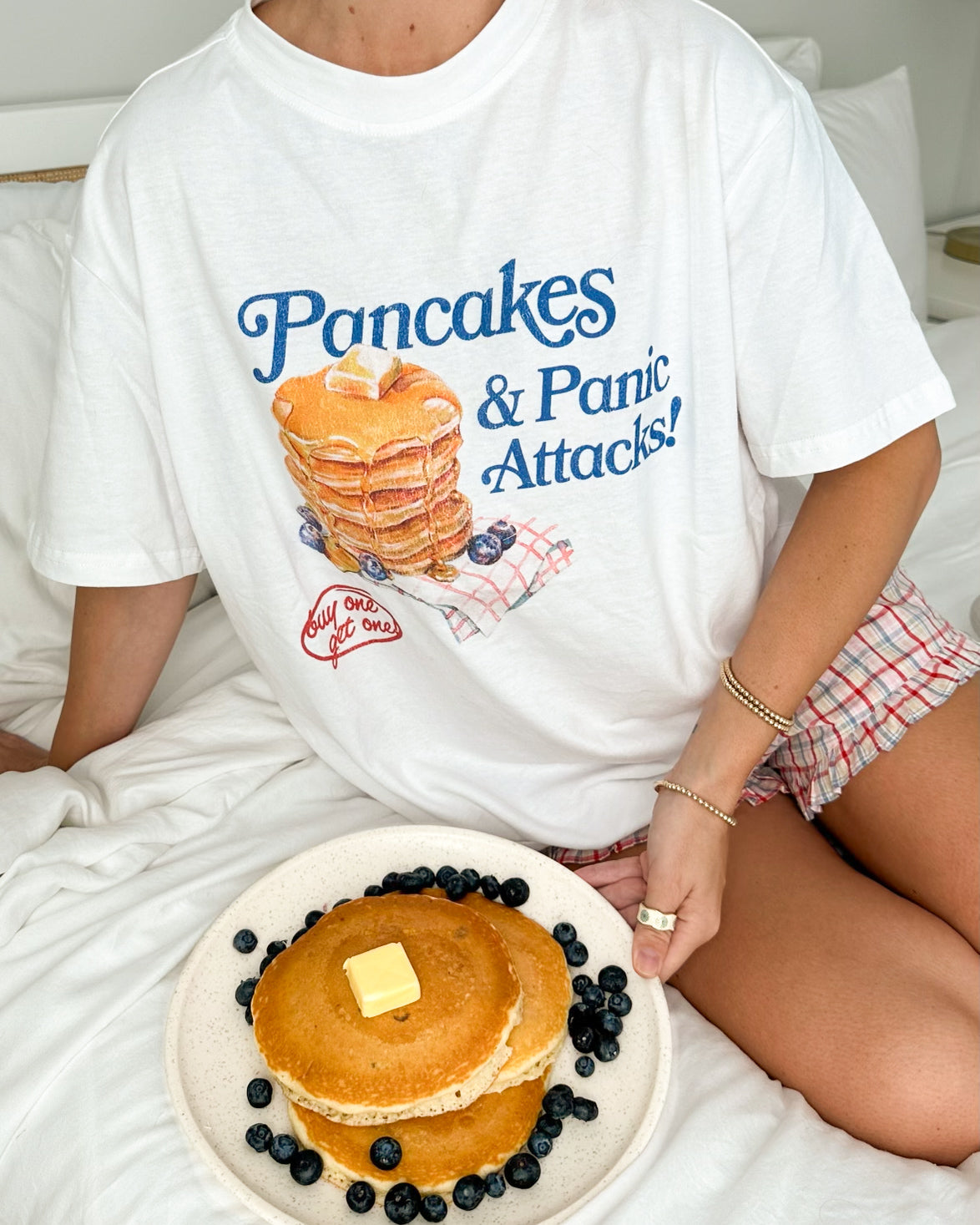 Pancakes & Panic Attacks T-Shirt