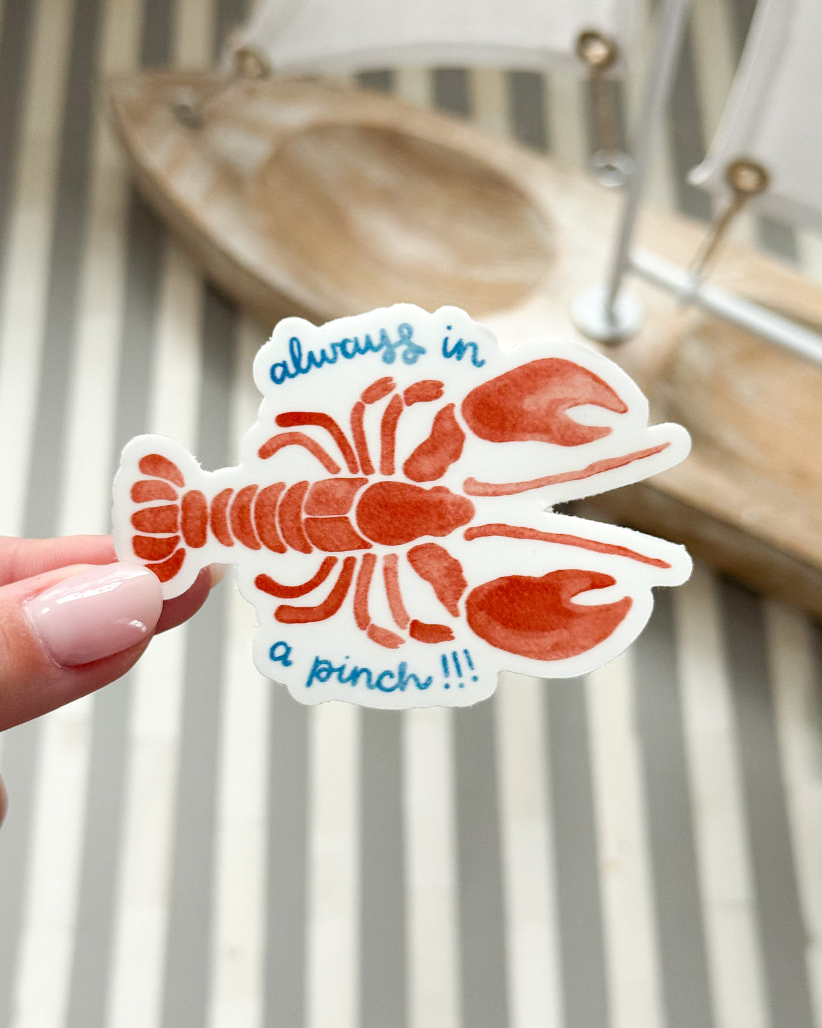 Always In A Pinch! Sticker