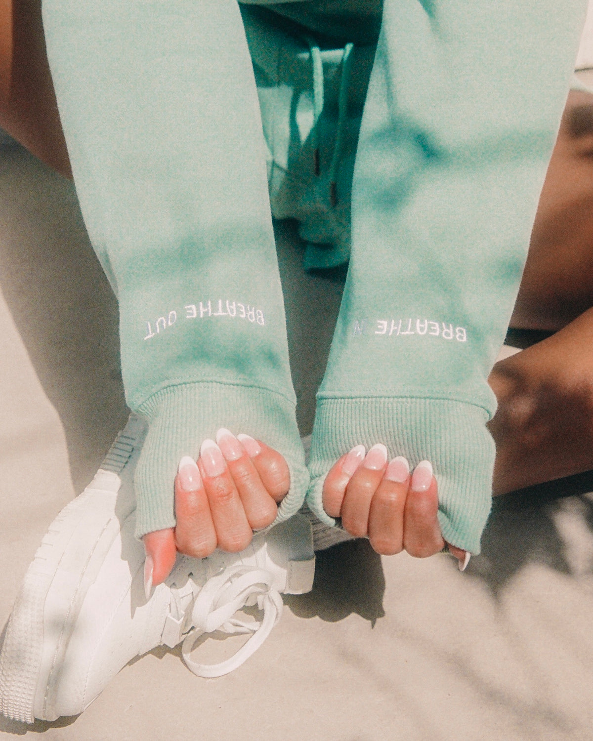 Overthinker (breathe in & out) Crewneck