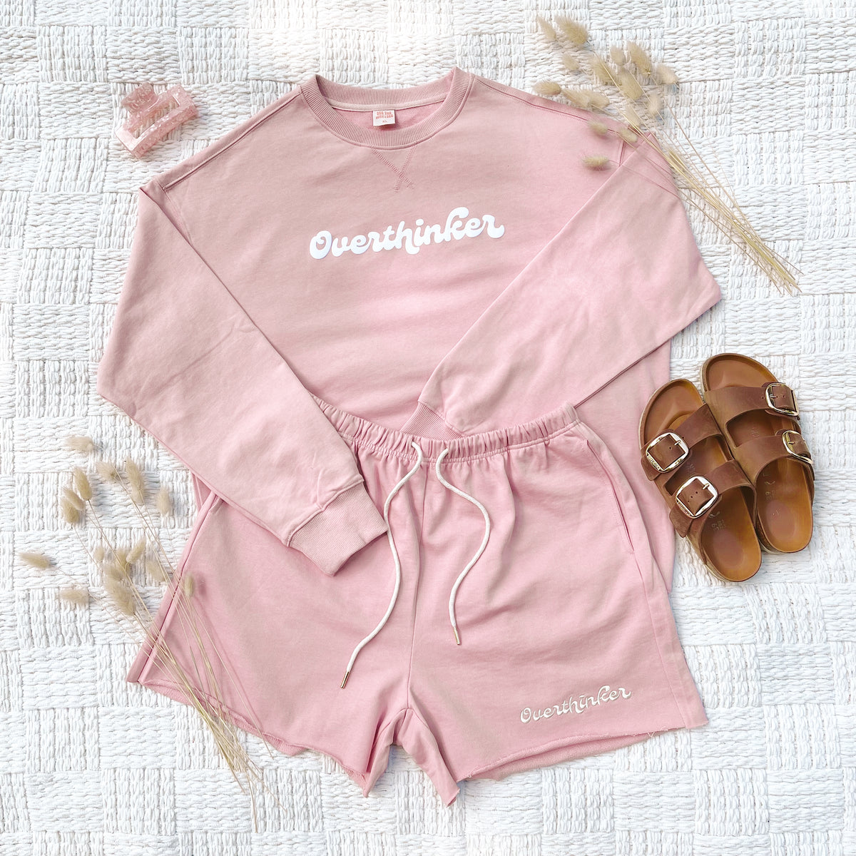 Overthinker (breathe in & out) Crewneck