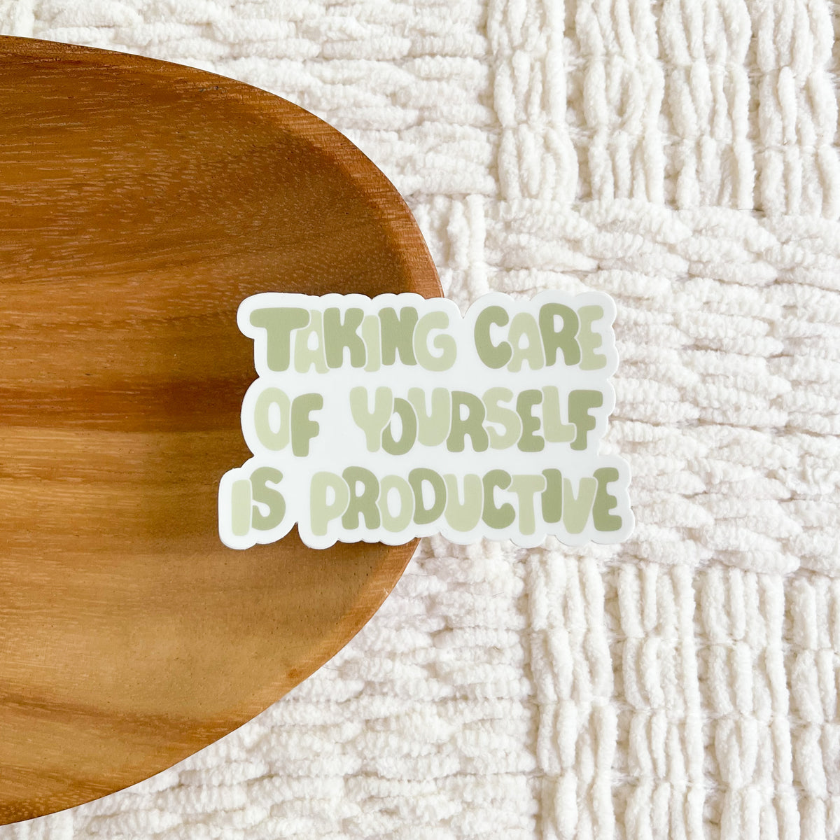 Take Care of Yourself Sticker