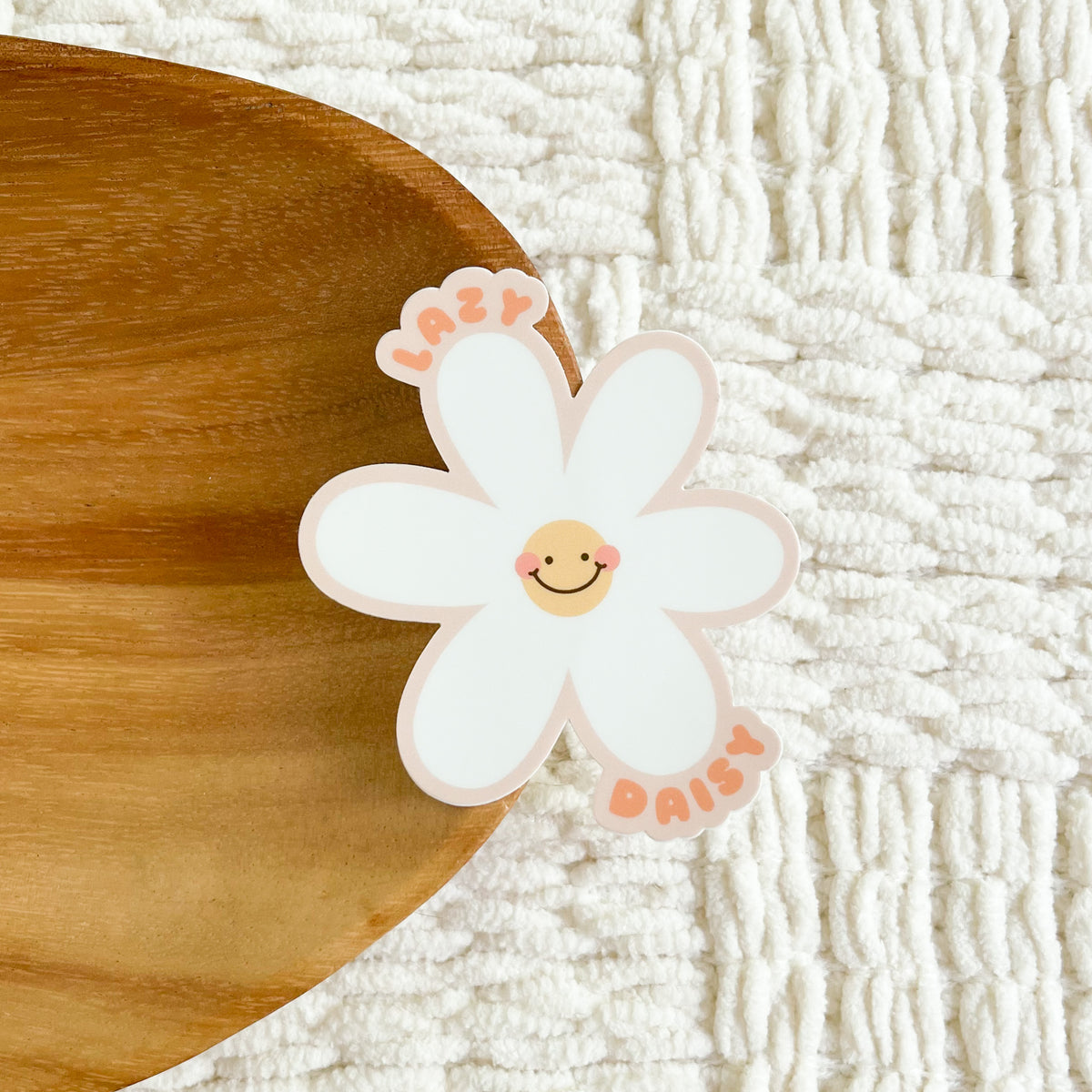 Lazy Daisy Sticker