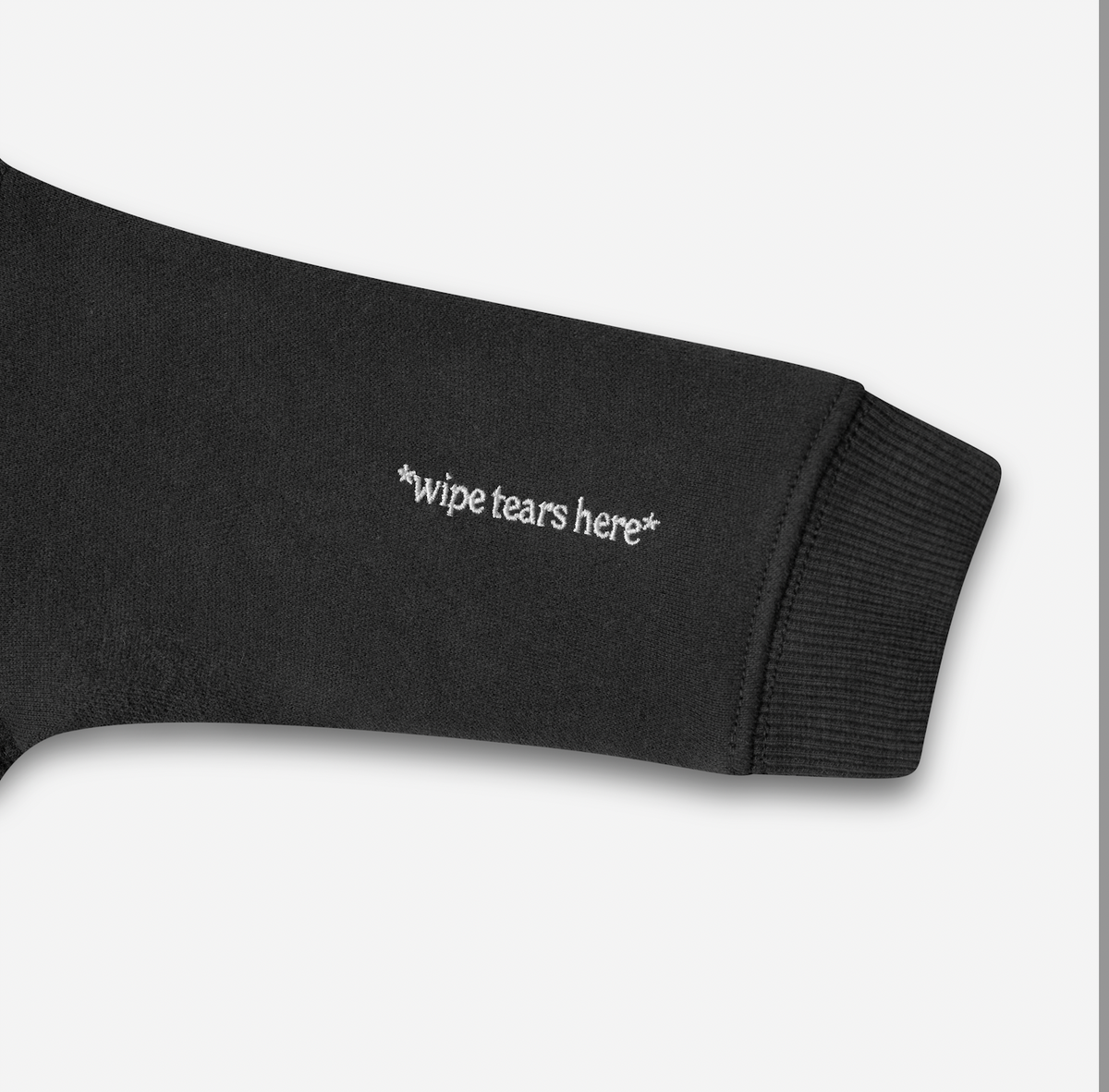 Mini Cry A Lot! (wipe tears here) Crewneck