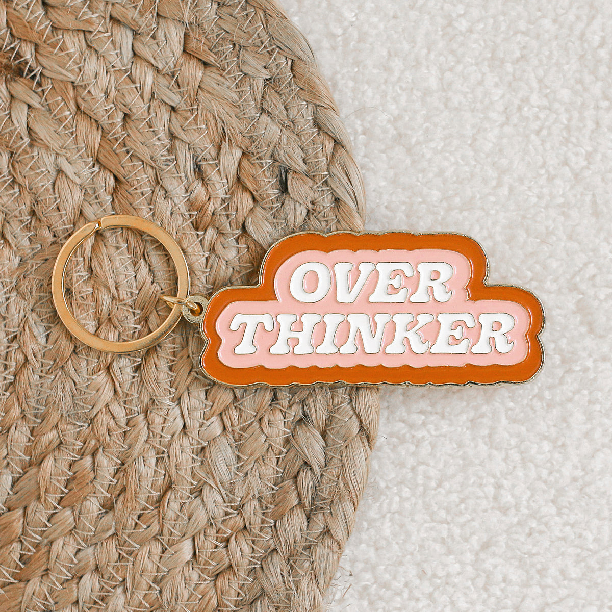 Overthinker Keychain
